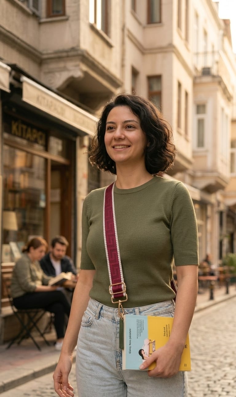 Aurora Book Yeşil | Doğal Zarafet