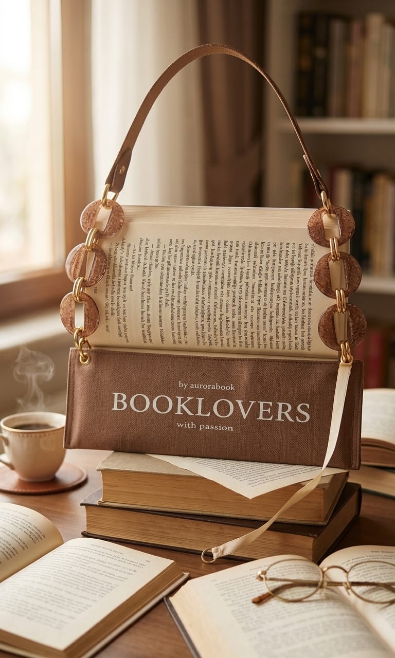 Aurora Book Kahverengi | Vintage Ruh