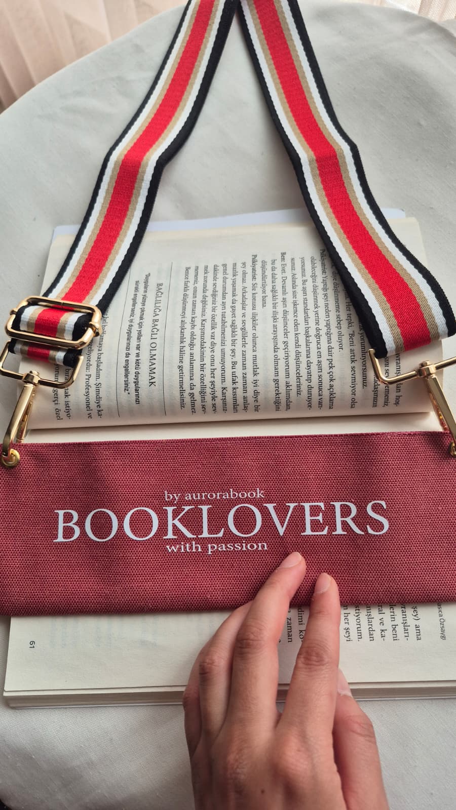 Aurora Book Bordo | Asil Dokunuş